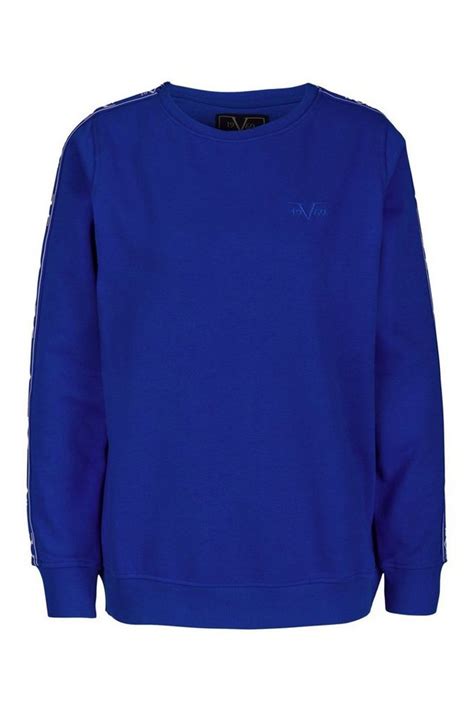 versace sweatshirt blau